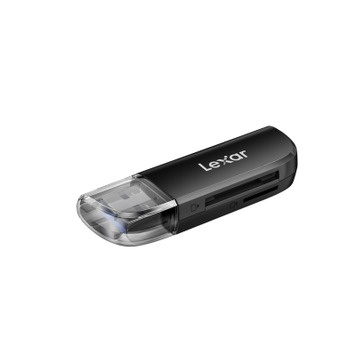 Avatar-Shop|Lexar Cardreader SD/MicroSD/SDHC/SDXC Dual Slot USB-A, USB 3.2 Gen1 Up to 104MB/s, Cititor de carduri|LEXAR
