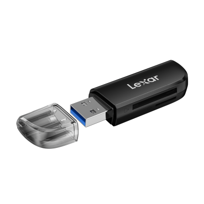 Avatar-Shop|Lexar Cardreader SD/MicroSD/SDHC/SDXC Dual Slot USB-A, USB 3.2 Gen1 Up to 104MB/s, Cititor de carduri|LEXAR