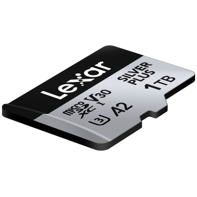 Avatar-Shop|Lexar microSDXC Professional SILVER Plus UHS-I/U3/A2/4K R205/W150 (V30) 1TB, Card memorie MicroSD|LEXAR