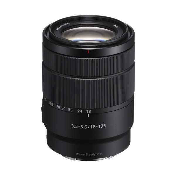 Sony 18-135mm F3.5-5.6 OSS Obiectiv Sony E, APS-C, Stabilizare Optica SteadyShot, Autofocus Linear Motor, 325g
