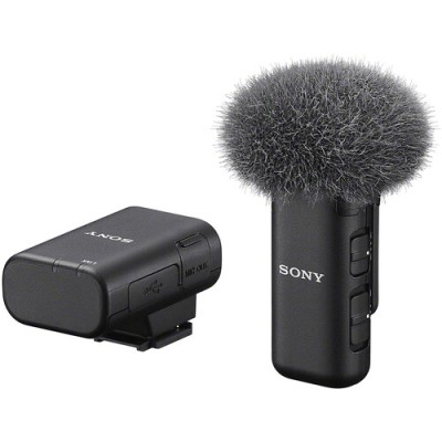 Avatar Shop|Sony ECM-W3S Sistem Microfon Wireless Lavaliera Single, Bluetooth 5.3, Transmisie 150m, Anulare Zgomot, Autonomie 6 Ore|Sony