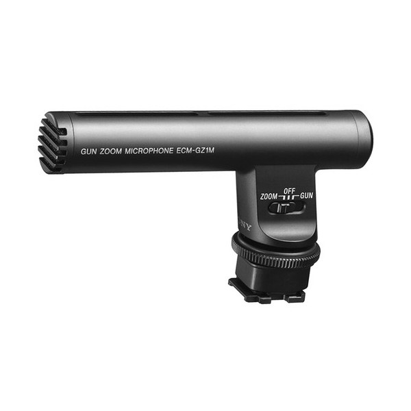 Sony ECM-GZ1M Microfon Zoom cu Patina Inteligenta, Mono, Condensator Electret, Supercardioid, Montare Camera