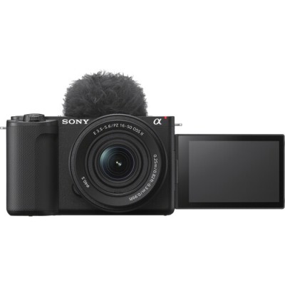 Sony ZV-E10 II Kit PZ 16-50mm F/3.5-5.6 OSS II, Aparat Foto Mirrorless 4K, Senzor APS-C...