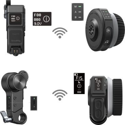 Avatar-Shop|SmallRig 4297 Wireless Receiver Motor (Lite), Motor focus pentru obiectiv cu telecomanda|SmallRig