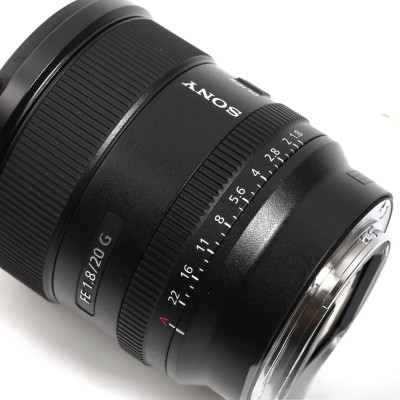 Avatar-Shop|Sony FE 20mm F1.8 G Obiectiv foto mirrorless, Ultra-Wide, Diafragma F1.8, Inel diafragma De-Click, Compact|Sony
