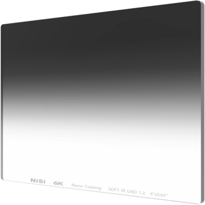 Avatar Shop|NiSi Cine Filter Nano IR GND Soft 4x4, Filtru ND Gradual 0.3, Margine Moale, Sticla Optica, IR ND, 4mm Grosime|NISI