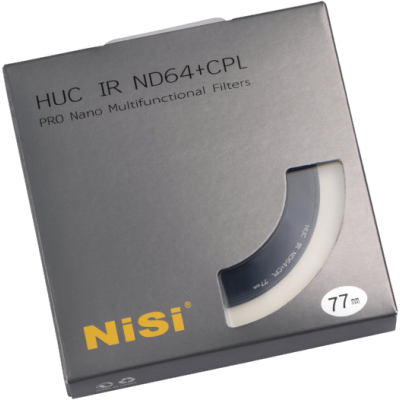 Avatar Shop|NiSi IRND 64+CPL Pro Nano, Filtru ND+CPL Multifunctional, Diametru 67mm, Efect ND 6 Stopuri, Rama 4.9mm|NISI