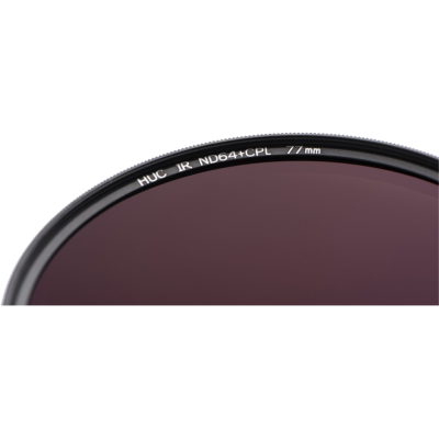 Avatar Shop|NiSi IRND 64+CPL Pro Nano 72mm, Filtru Combinat ND si Polarizare Circulara, Efect ND 6 Stopuri, Acoperire IR, Rama|NISI