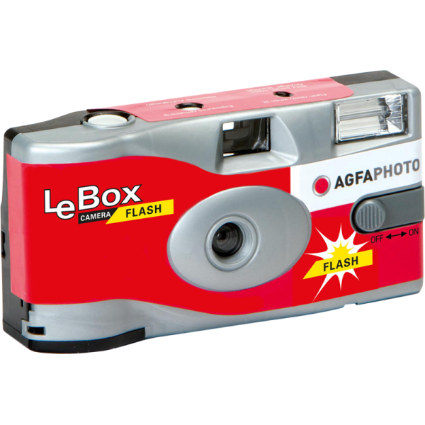 Agfaphoto LeBox, ISO 400, 27 declansari, Flash, Aparat foto compact, aparat foto de unica folosinta