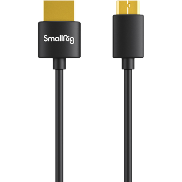 SmallRig 3041 HDMI Cable Ultra Slim 4K 55cm (C to A), Cablu HDMI la mini HDMI