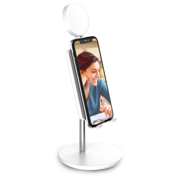 Digipower Shine Light Stand, Suport smartphone cu lampa LED