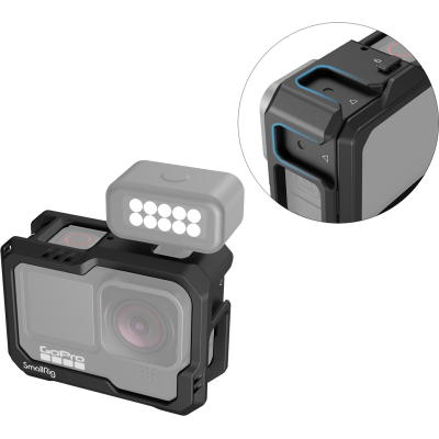 Avatar-Shop|SmallRig 3083 Cage Black For GoPro Hero 9/10/11/12, Carcasa GoPro|SmallRig