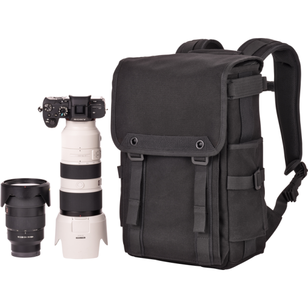 Ghiozdan aparat foto, obiective, flash, Think Tank Retrospective Backpack 15, Black