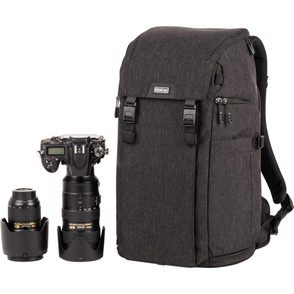 Ghiozdan aparat foto, obiective, flash, Think Tank Urban Access Backpack 15, Dark Grey