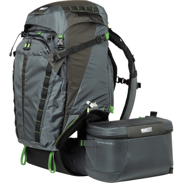 Think Tank MindShift Rotation Pro 50+L Backpack, Ghiozdan aparat foto, obiective, flash si trepied cu protectie de ploaie