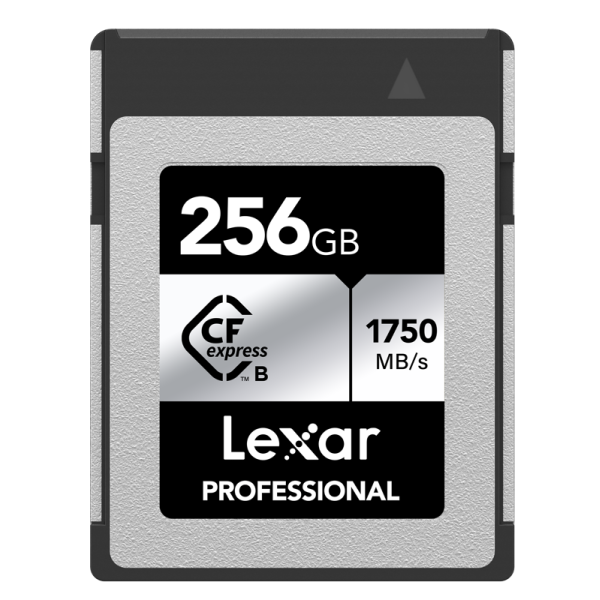 Lexar CFexpress Pro Silver Serie R1750/W1300 256GB, Card memorie