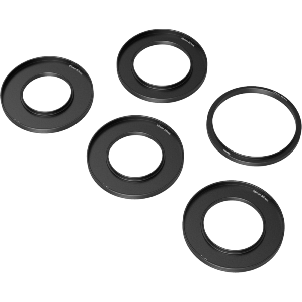 SmallRig 3383 Adapter Rings Kit (52, 55, 58, 62, 86mm) For Mini Matte Box, Inele adaptoare