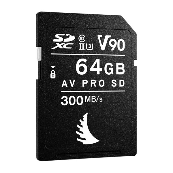 Angelbird SD AV PRO MK2 R300/W280 (V90) 64GB | 1 PACK, Card memorie