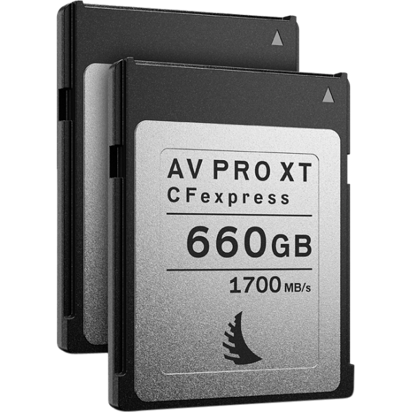 Angelbird CFexpress AV PRO XT (Match Pack Canon EOS C300 MK3 | C500 MK2) (R1700) 660GB | 2 PACK, Card CF Express