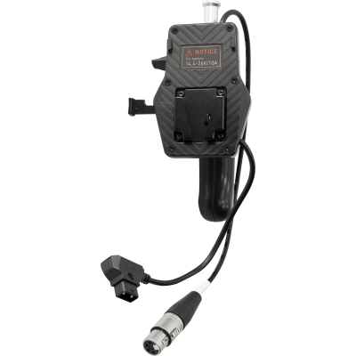 Nanlite V Mount Battery Grip with 4 Pin XLR Connector