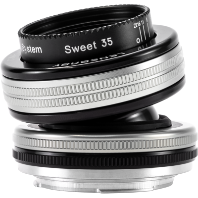Lensbaby Composer Pro II w/ Sweet 35 Optic for Fuji X, Obiectiv foto, mirrorless,...