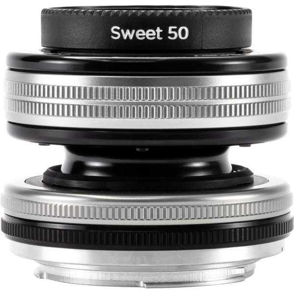 Lensbaby Composer Pro II Obiectiv, Optica Sweet 50, Montura Nikon Z, Focalizare Selectiva, Corp Metal