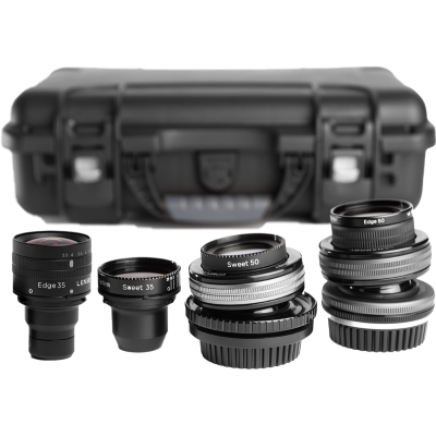 Lensbaby Movie Maker's Kit III, Kit Video, Montura PL, Montura Canon EF