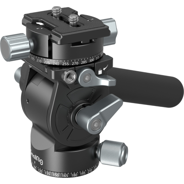 SmallRig 3457 Lightweight Fluid Video Head, Cap cu bila video