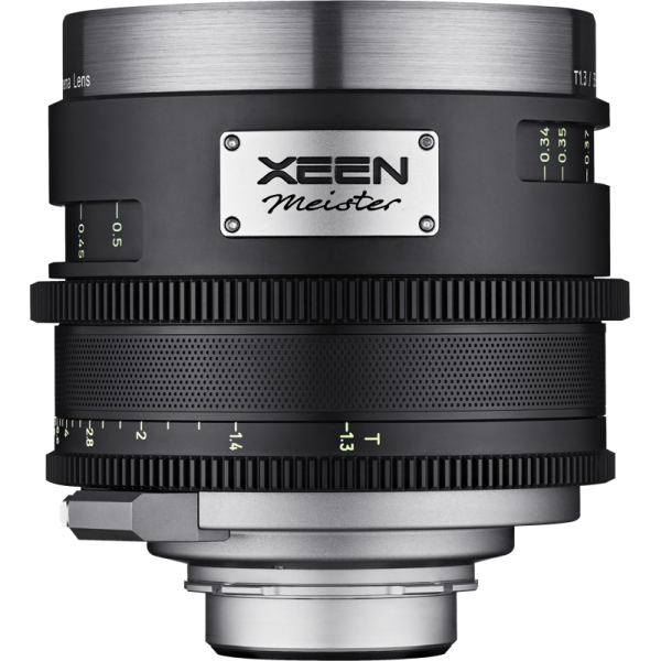 Samyang Xeen Meister 35mm T1.3, Obiectiv Cine, Montura Canon EF, Diafragma T1.3, Rezolutie 8K, Unghi Rotatie 300°