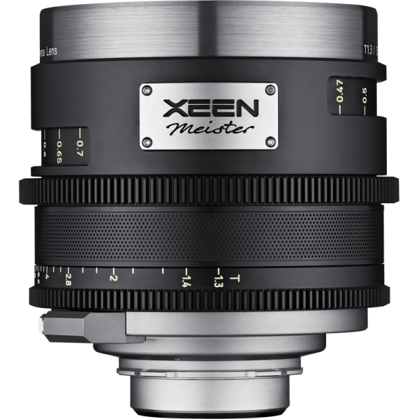 Samyang Xeen Meister 50mm T1.3, Obiectiv Cinematografic, Montura PL, Full-Frame 8K, 13 Lamele Diafragma
