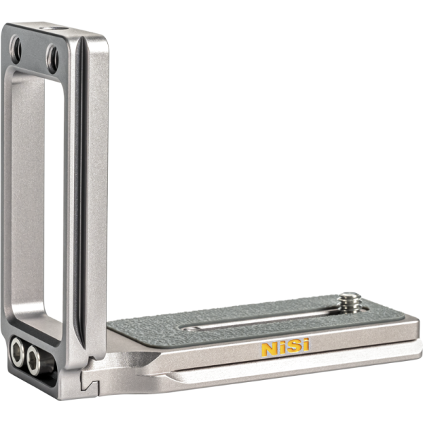 NiSi Universal Adjustable L-Plate NLP-C, Placa L Universala, Compatibil Arca, Aluminiu Aeronautic, Cheie Magnetica Inclusa