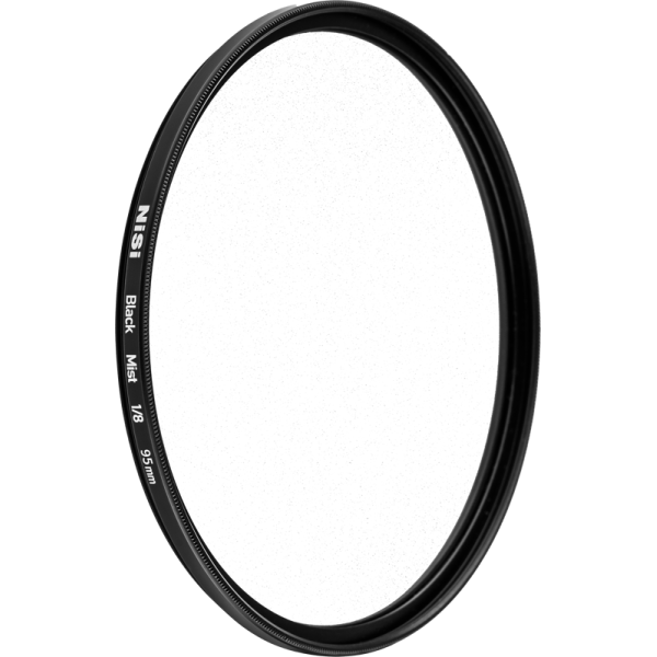 NiSi Filtru Black Mist 1/8 95mm, Difuzie Usoara, Rama din Alama, Pentru Portrete