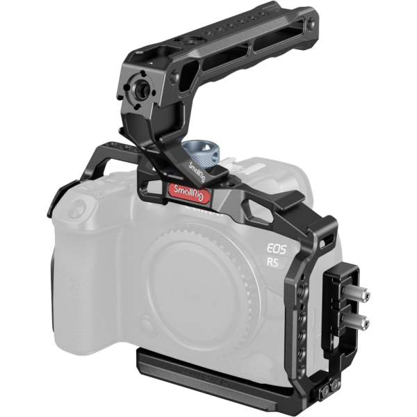 Kit carcasa camera foto video mirrorless cu maner, SmallRig 3830 Handheld Kit For Canon EOS R5/ R6/ R5 C
