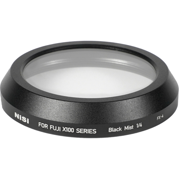NiSi Black Mist 1/4, Filtru pentru Fujifilm X-100 Series, Culoare Negru, Difuzie Usoara a Luminii, Reducere Contrast