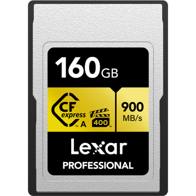 Lexar CFexpress Pro Gold R900/W800 - VPG400 (Type A) 160GB, Card memorie