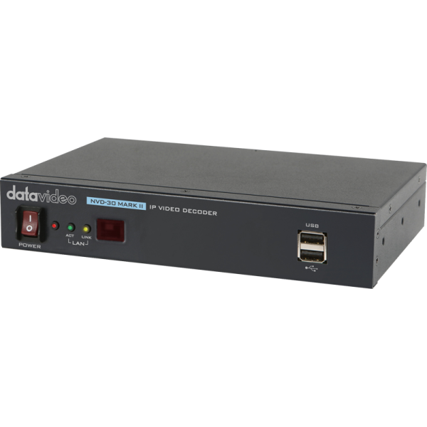 Datavideo NVD-30MKII H.264/SRT stream decoder with HDMI output