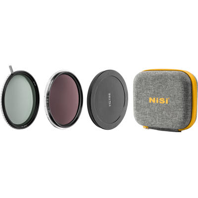 NiSi Filter Swift System VND Kit 67mm, Filtru ND Variabil, 5-9 Stopuri, Acoperire Nano,...