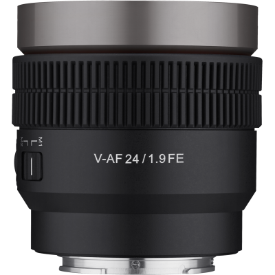 Samyang V-AF 24mm T1.9 Sony FE, Obiectiv video, cinematic, mirrorless, montura Sony