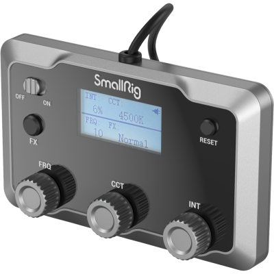 SmallRig 3980 Control Panel For RC 350 / 450 Cob Lights, Contreller video