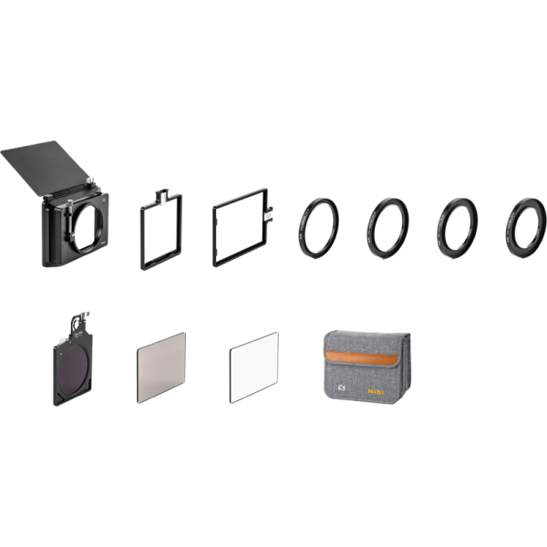 NiSi Matte Box C5 Filmmaker Kit, Diametru Exterior 95mm, Adancime Interioara 26.5mm, Greutate 350g