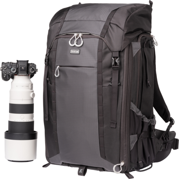 Ghiozdan aparat foto, obiective, flash, Think Tank MindShift FirstLight 46L+, Black