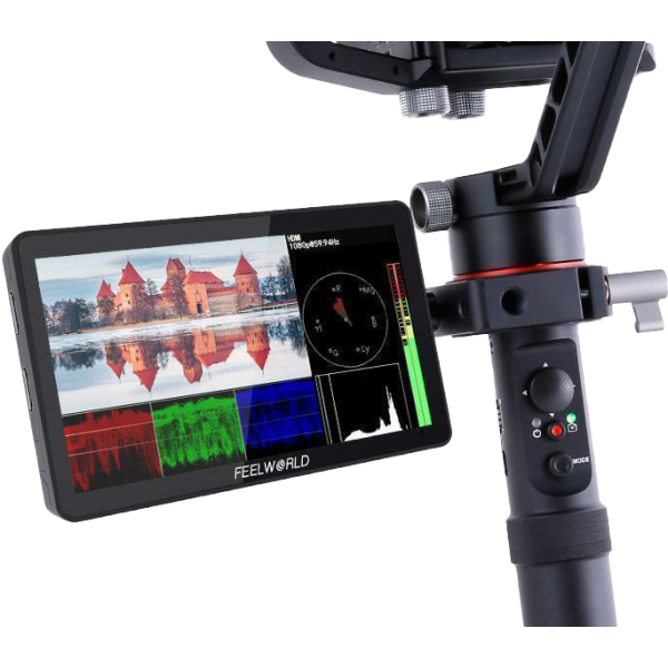 Feelworld Monitor F6 Plus V2 6" Monitor, Monitor extern video