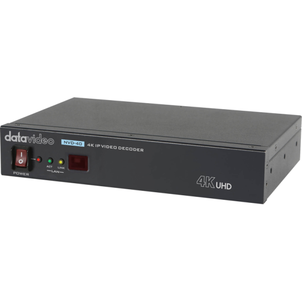 Datavideo NVD-40 UHD/4K IP decoder