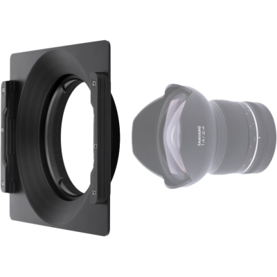 Avatar Shop|NiSi Filter Holder 150 pentru Samyang XP 14mm F2.4, Suport Filtre Patrate 150mm, Aluminiu de Aviatie, Rotire 360 Grade|NISI