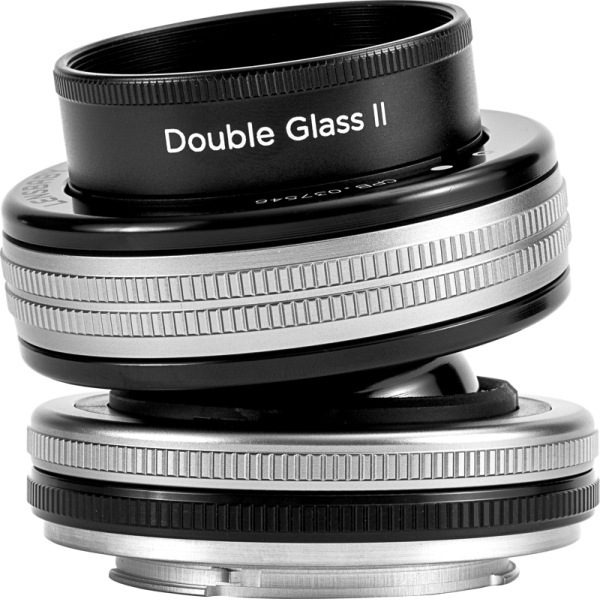 Lensbaby Composer Pro II Obiectiv, Optica Double Glass II, Montura Nikon Z, Focalizare Selectiva, Corp Metal