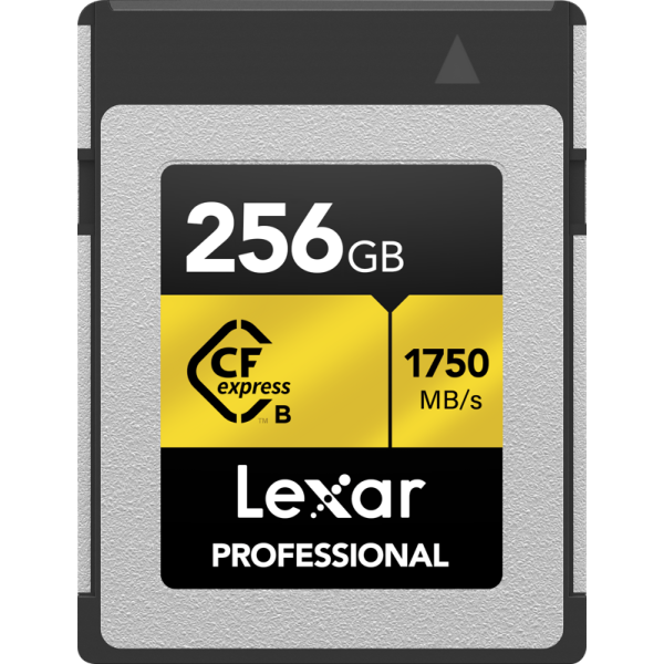 Lexar CFexpress Pro Gold R1750/W1500 256GB, Card memorie