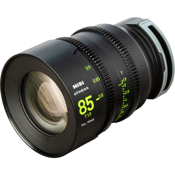 NiSi Athena Prime 85mm T1.9, Obiectiv Cine, Montura Sony E, Cerc Imagine 46mm, Filet Filtru 77mm