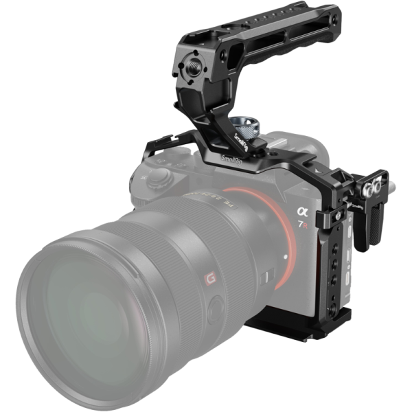 SmallRig 4198 Cage Kit For Sony A7 III & A7R III, Kit carcasa camera foto video mirrorless cu maner