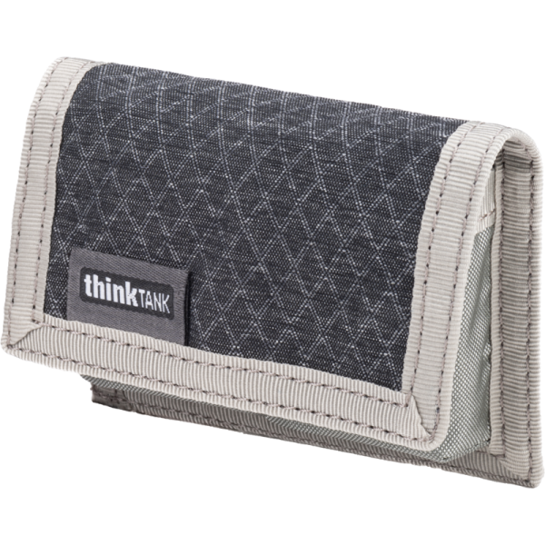 Think Tank Battery Holder 2 (Wallet 2 standard DSLR or Mirrorless Batteries) Grey, Husa batierie acumulatori camera foto