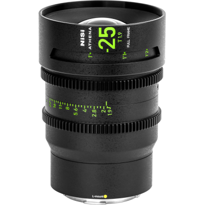 Avatar-Shop|NiSi Cine Lens Athena Prime 25mm T1.9 L-Mount, obiectiv foto|NISI